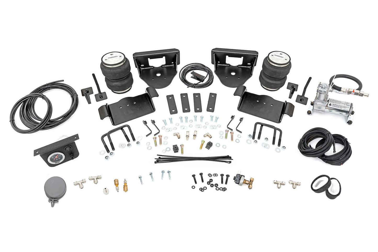 Rough Country Air Spring Kit w/compressor | 0-6" Lifts | Ford F-150 4WD (2004-2014)
