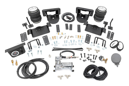 Rough Country Air Spring Kit w/compressor | 0-6" Lifts | Ford F-150 4WD (2015-2020)