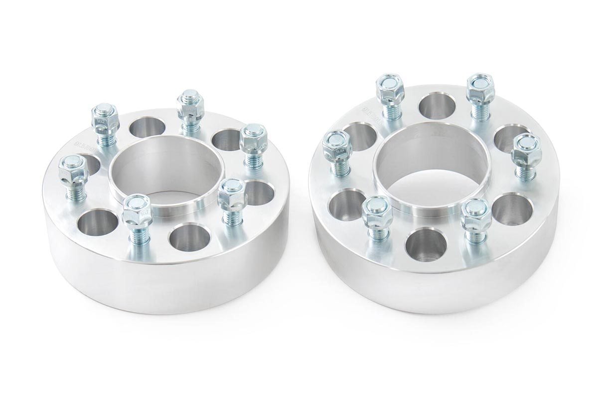 Rough Country 2 Inch Wheel Spacers | 6x135 | Ford F-150 4WD (2004-2014)