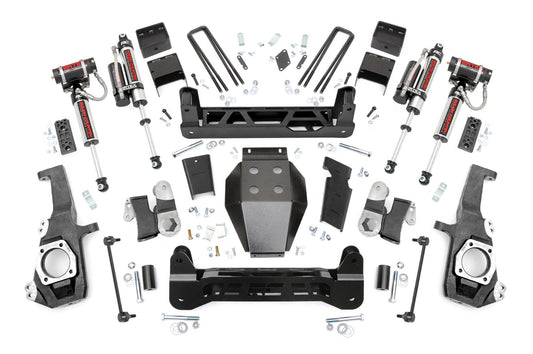 Rough Country 5 Inch Lift Kit | NTD | Vertex Shocks | w/ Overloads | Chevy/GMC 2500HD/3500HD (20-26)