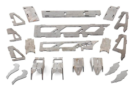 Rough Country Axle Truss and C-Gusset | Combo | Dana 30 | Jeep Wrangler JK/Wrangler Unlimited (07-18)