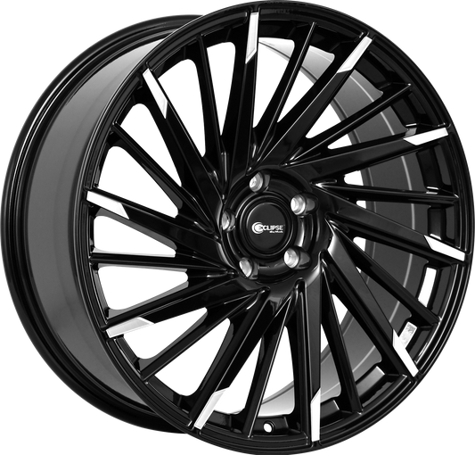 ECLIPSE 105 GLOSS BLACK MILLED TIPS