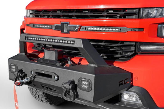 Rough Country EXO Winch Mount Kit | Chevy Silverado 1500 2WD/4WD (2019-2022)