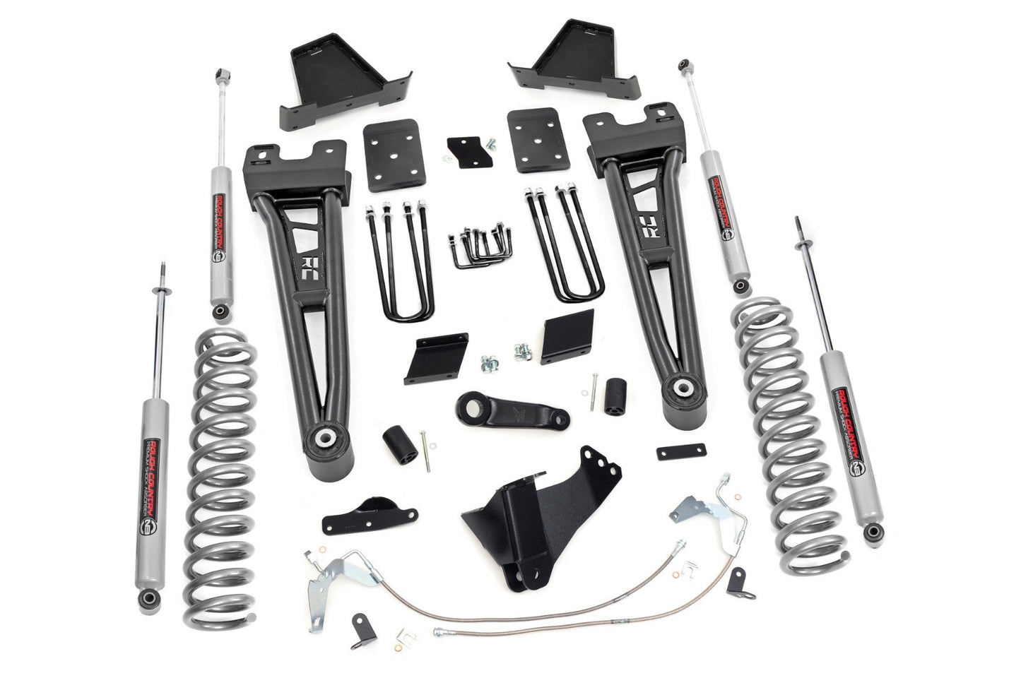 Rough Country 6 Inch Lift Kit | Diesel | Radius Arm | OVLD | Ford F-250 Super Duty (15-16)