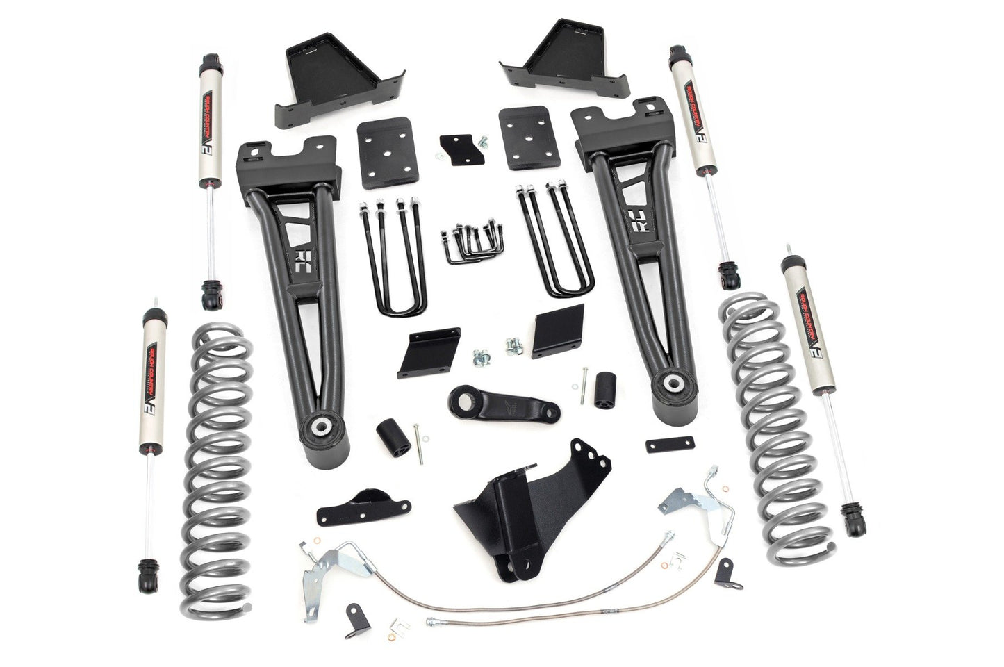 Rough Country 6 Inch Lift Kit | Diesel | Radius Arm | OVLD | V2 | Ford F-250 Super Duty (15-16)