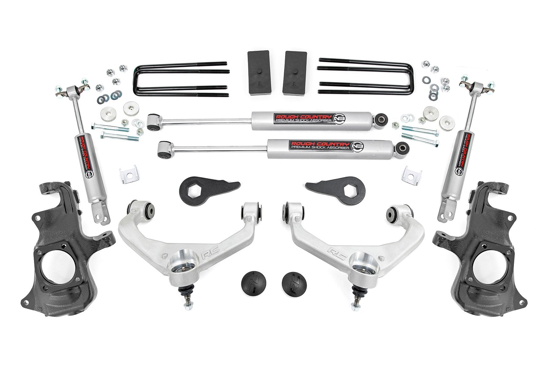 Rough Country 3.5 Inch Lift Kit | Knuckle | Chevy/GMC 2500HD/3500HD (11-19)