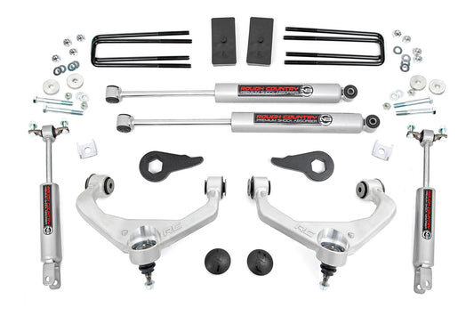 Rough Country 3.5 Inch Lift Kit | w/ Overloads | Chevy/GMC 2500HD/3500HD (11-19)