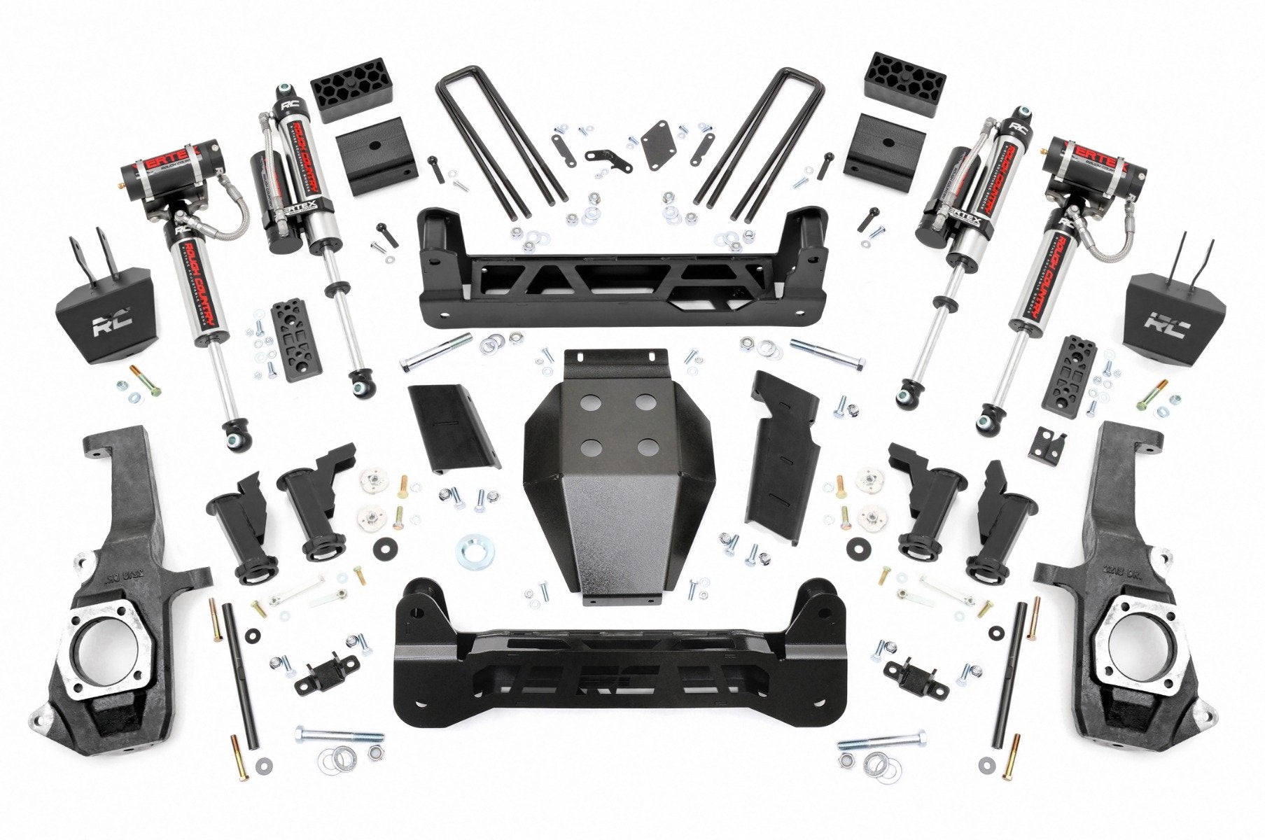 Rough Country 5 Inch Lift Kit | Torsion Drop | Vertex | Chevy/GMC 2500HD/3500HD (11-19)