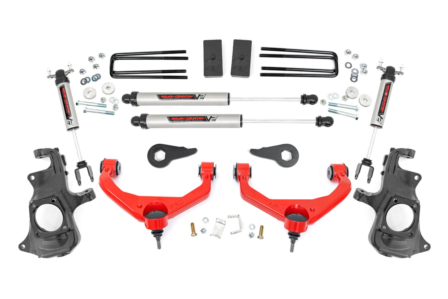 Rough Country 3.5 Inch Knuckle Lift Kit | V2 | Chevy/GMC 2500HD/3500HD (11-19)