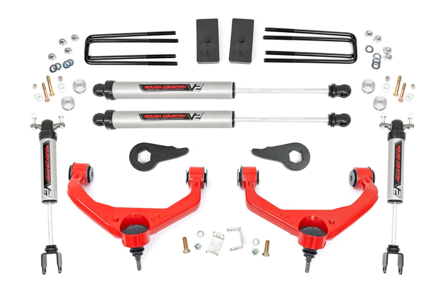 Rough Country 3.5 Inch Lift Kit | V2 | Chevy/GMC 2500HD/3500HD (11-19)