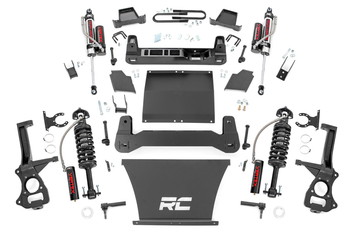 Rough Country 4 Inch Lift Kit | AT4/Trailboss | Vertex | Chevy/GMC 1500 (25-26)
