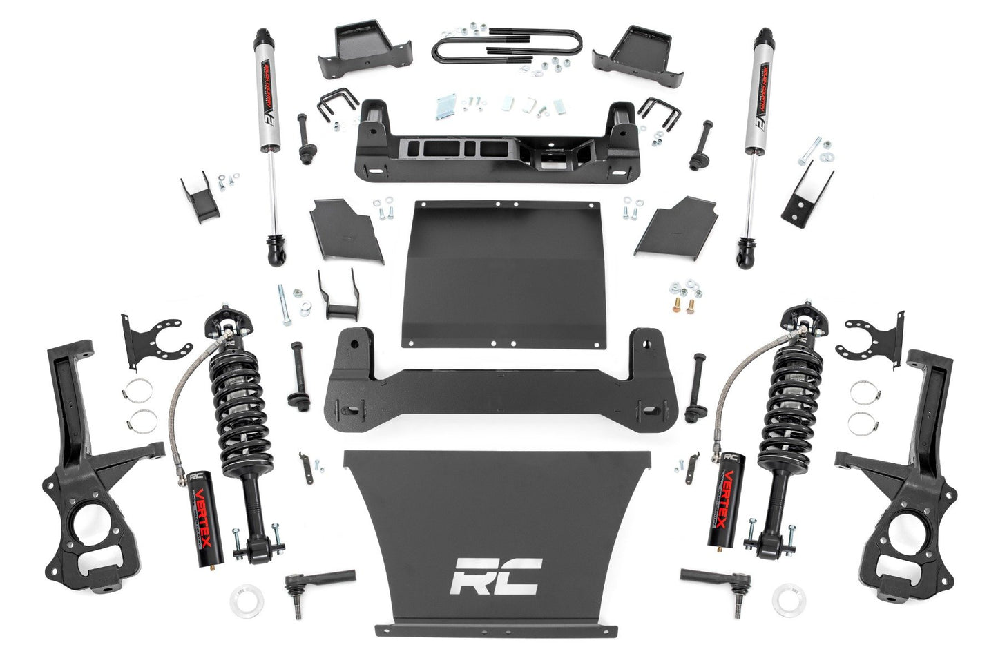 Rough Country 4 Inch Lift Kit | AT4/Trailboss | Vertex/V2 | Chevy/GMC 1500 (25-26)