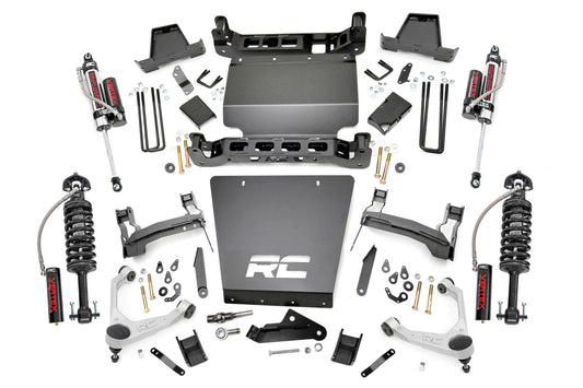 Rough Country 7 Inch Stamped Steel LCA Lift Kit | Forged UCA | Bracket | Vertex | Chevy/GMC 1500 (16-18)