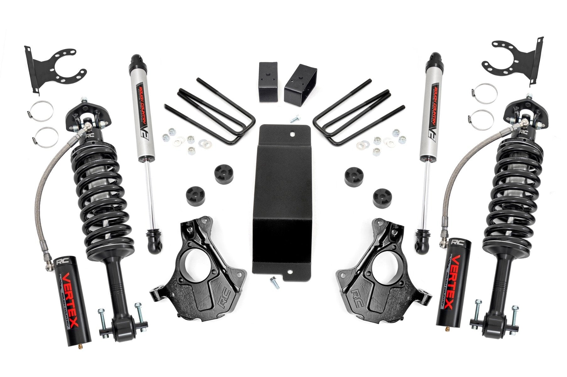 Rough Country 3.5 Inch Lift Kit | Cast Steel LCA | Vertex/V2 | Chevy/GMC 1500 (14-18 & Classic)