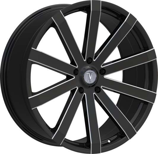 VELOCITY 12 BLACK AND MILLED
