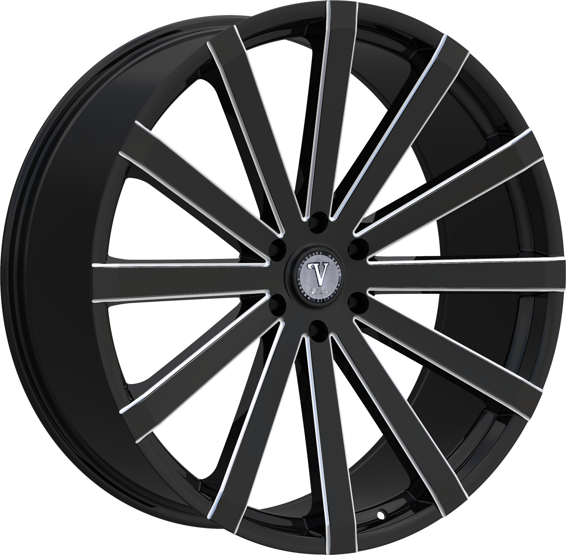 VELOCITY 12 BLACK AND MILLED