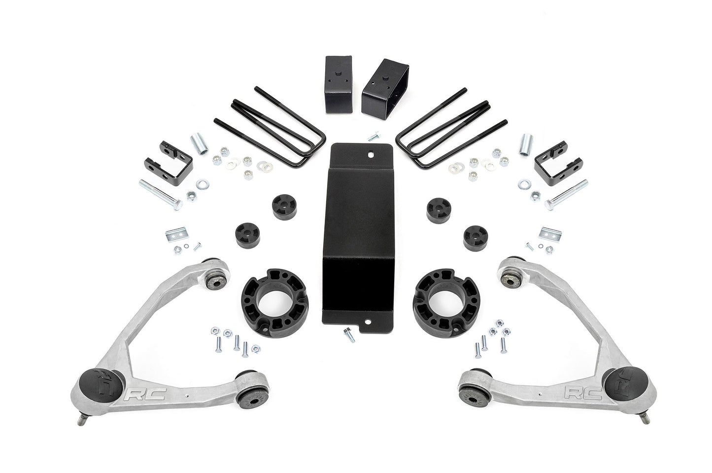 Rough Country 3.5 Inch Lift Kit | Mag-ride | Alu/Cast Steel | GMC Sierra 1500 Denali (14-16)
