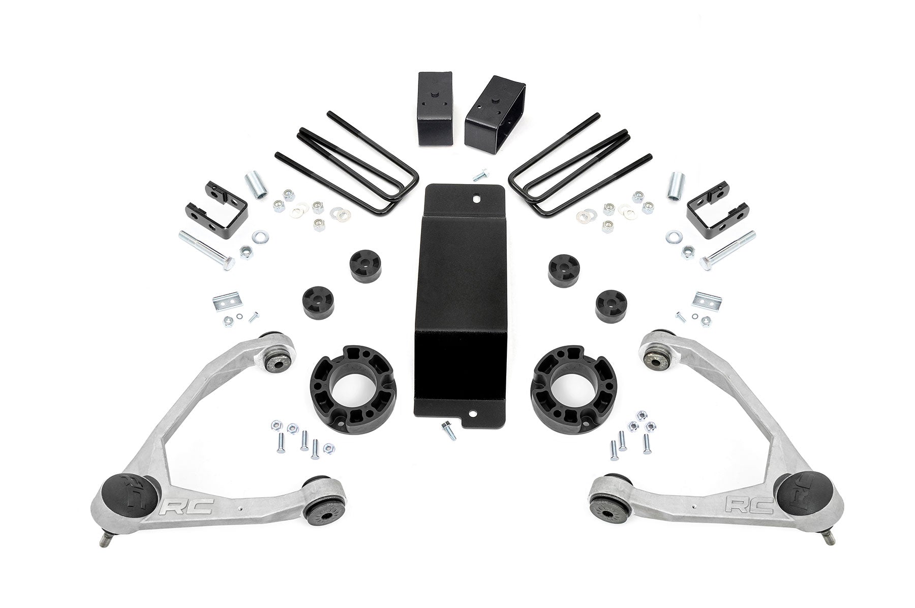 Rough Country 3.5 Inch Lift Kit | Mag-ride | Alu/Cast Steel | GMC Sierra 1500 Denali (14-16)