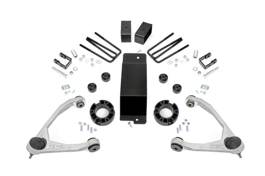 Rough Country 3.5 Inch Lift Kit | Mag-ride | Alu/Cast Steel | GMC Sierra 1500 Denali (14-16)