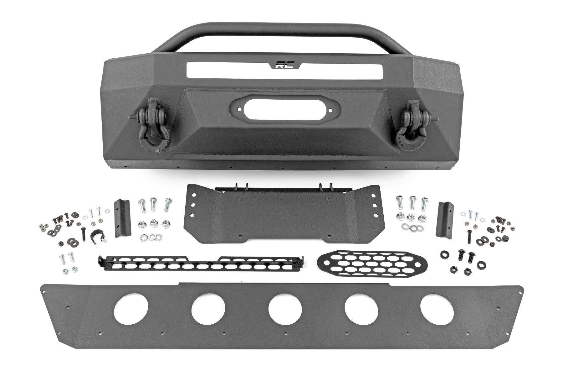Rough Country Front Bumper | Hybrid | Toyota 4Runner 2WD/4WD (2014-2024)