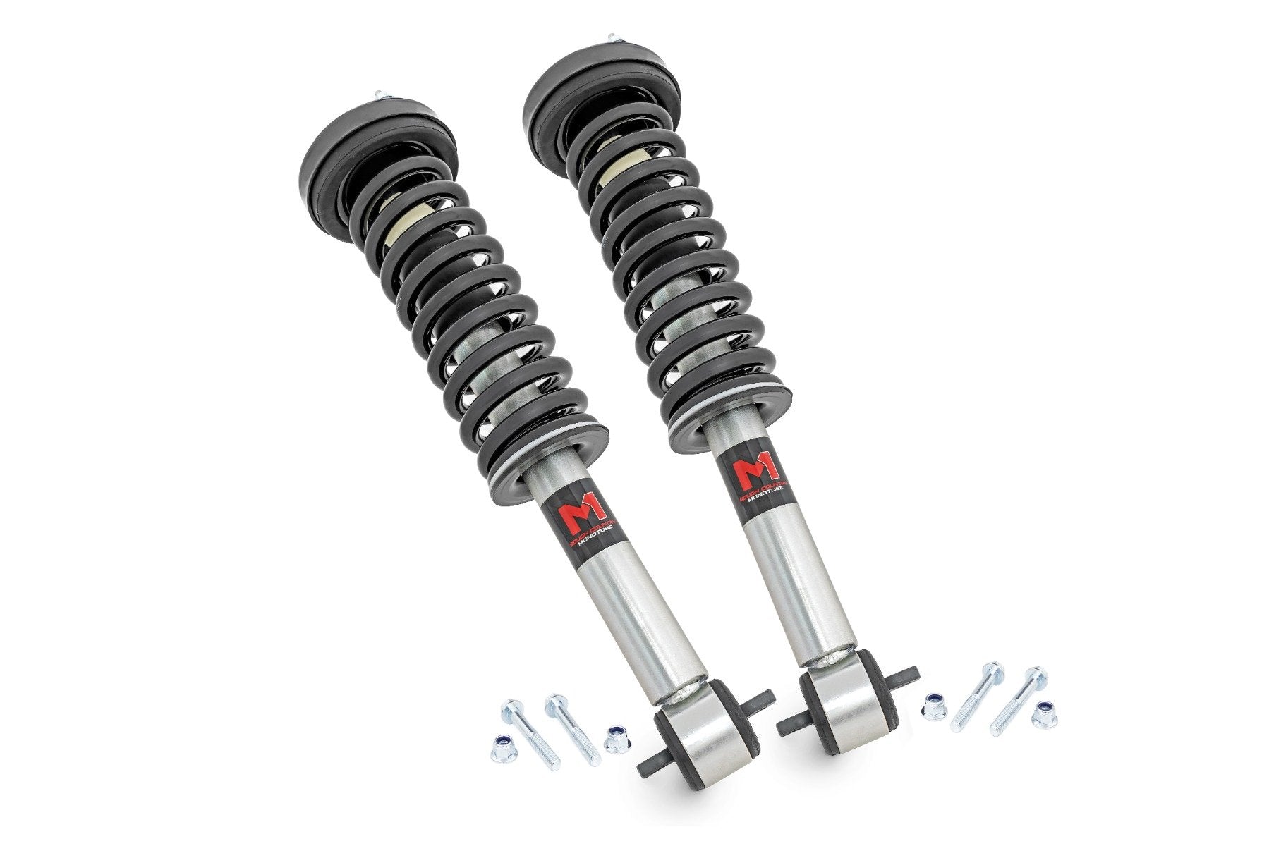 Rough Country M1 Adjustable Lowering Struts | Monotube | -2" | Ford F-150 4WD (2014-2025)