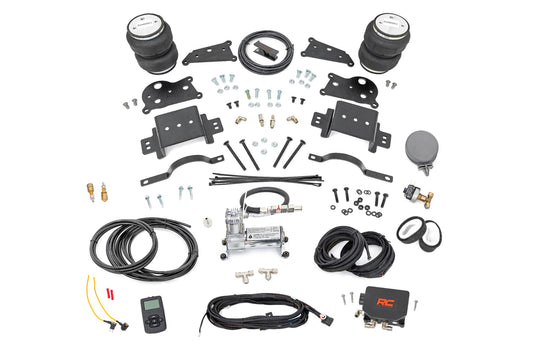 Rough Country Air Spring Kit w/compressor | Wireless Controller | Ram 2500 4WD (2014-2025)