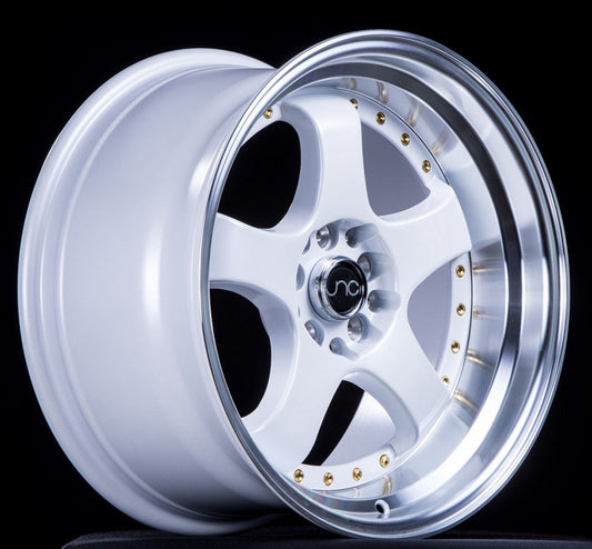 JNC017 White Machined Lip