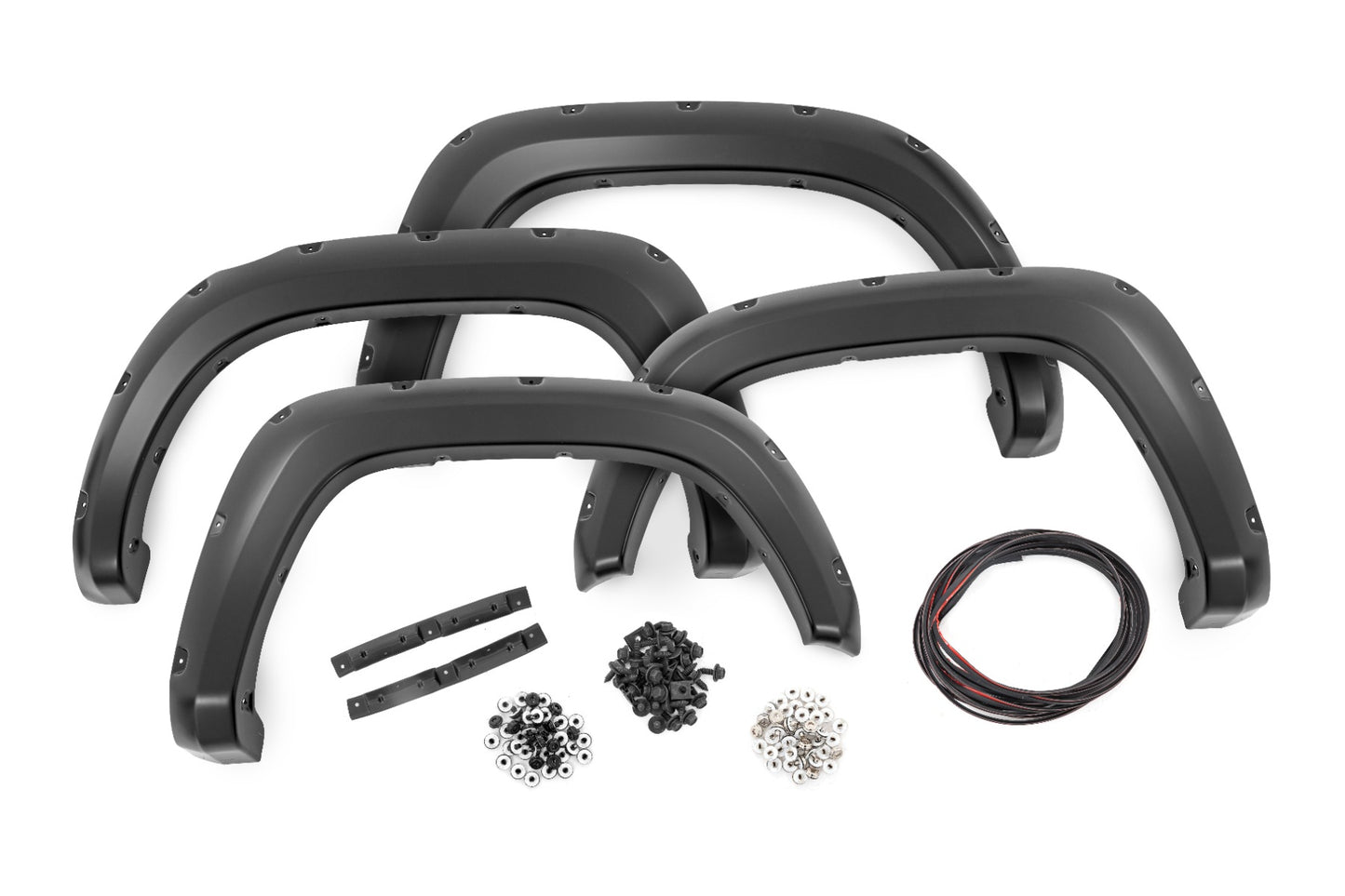 Rough Country Pocket Fender Flares | 1J9 Celestial Silver Metallic | Toyota Tacoma (16-23)