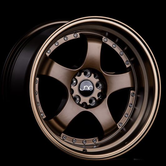 JNC017 Matte Bronze with Gold Rivets