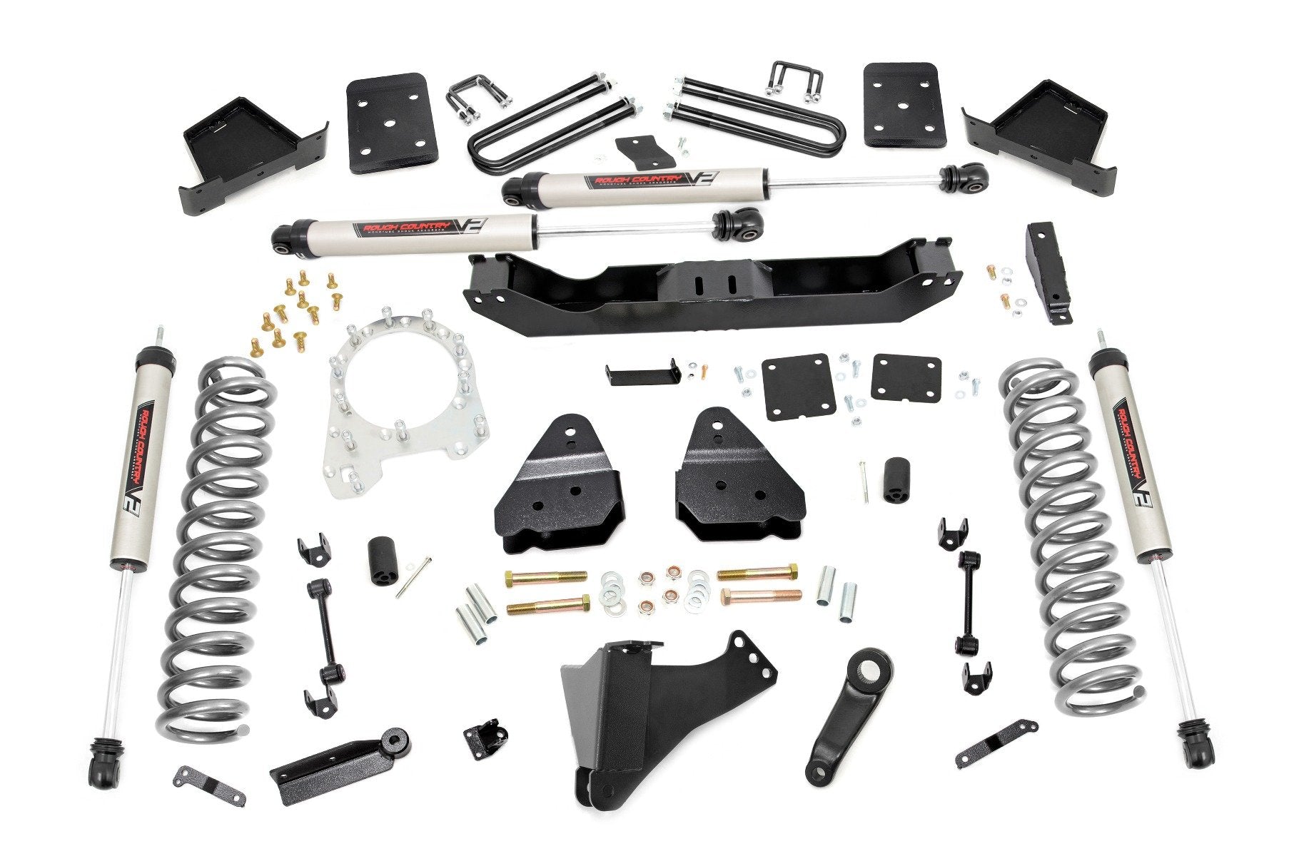 Rough Country 4.5 Inch Lift Kit | V2 | Ford F-250/F-350 Super Duty 4WD (2017-2022)