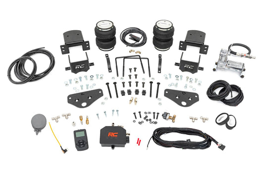 Rough Country Air Spring Kit w/compressor | Wireless Controller | Ford F-250/F-350 Super Duty (17-26)