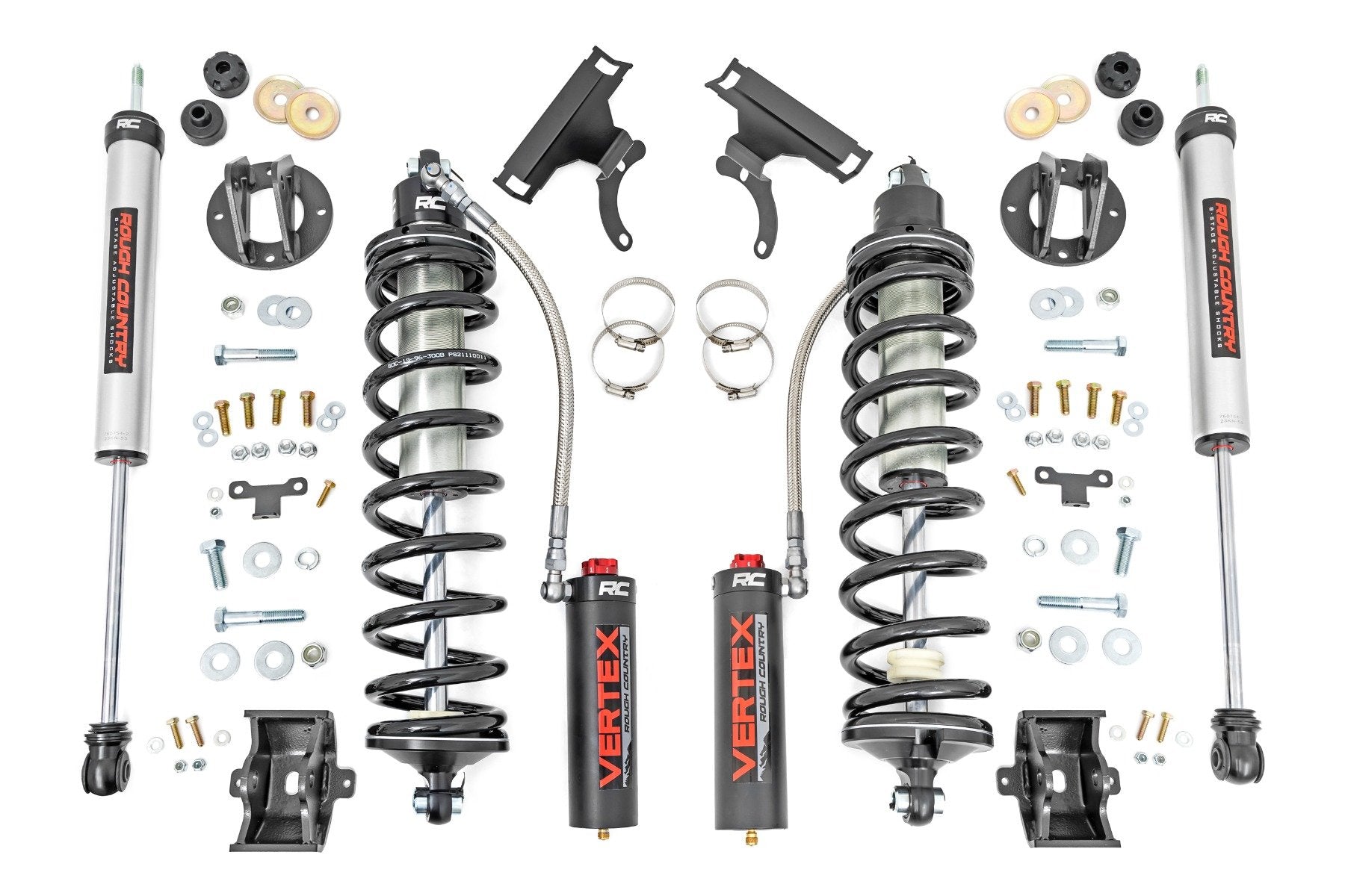 Rough Country 4.5 Inch Coilover Conversion Upgrade Kit | Vertex/V2 | Ford F-250/F-350 Super Duty (05-22)