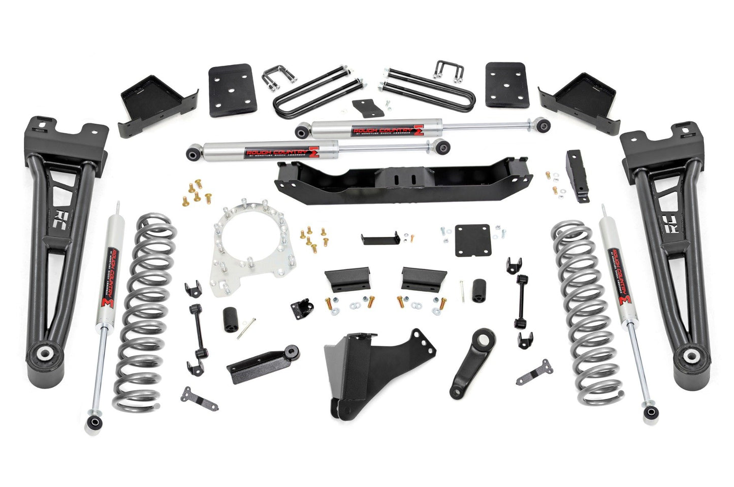 Rough Country 6 Inch Lift Kit | OVLD | M1 Shocks | Ford F-250/F-350 Super Duty 4WD (17-22)