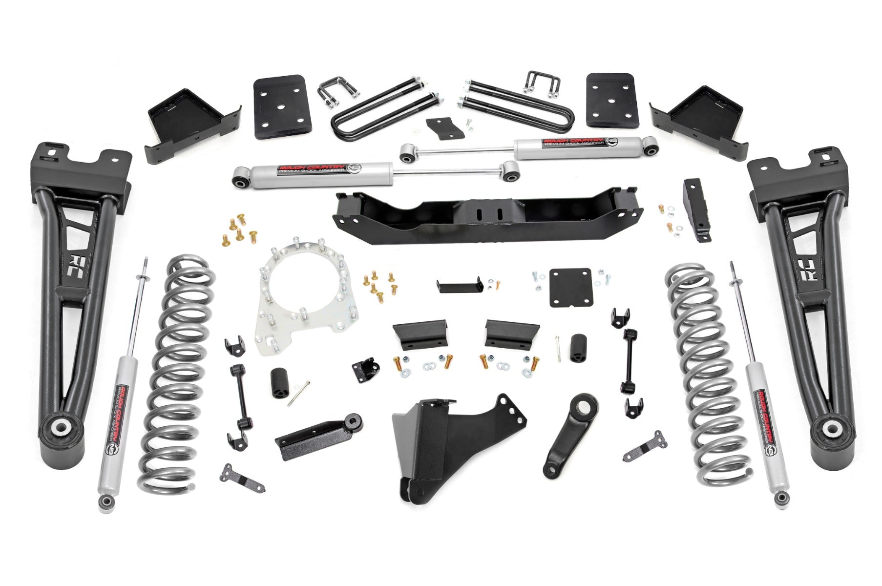 Rough Country 6 Inch Lift Kit | Radius Arm | No OVLD | Ford F-250/F-350 Super Duty (17-22)