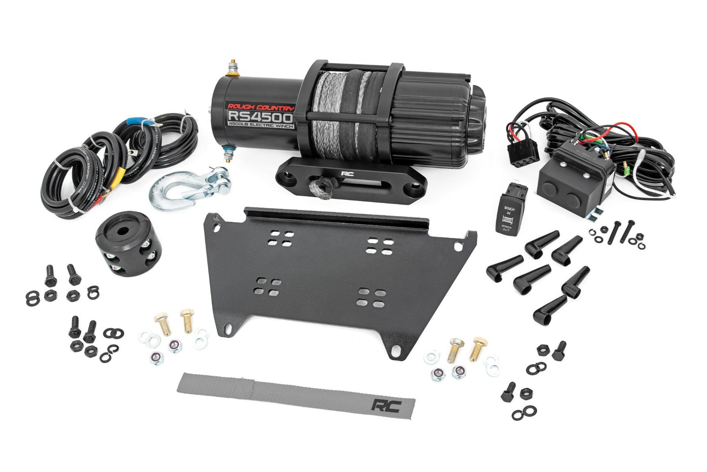 Rough Country Winch Mount | RS4500S | Polaris Ranger XP 1000