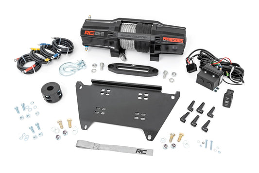 Rough Country Winch Mount | RS6500S | Polaris Ranger XP 1000