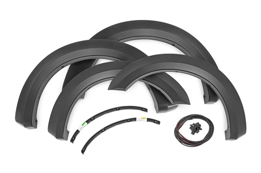Rough Country Fender Flares | Sport | UM Agate Black | Ford F-250/F-350 Super Duty (17-22)