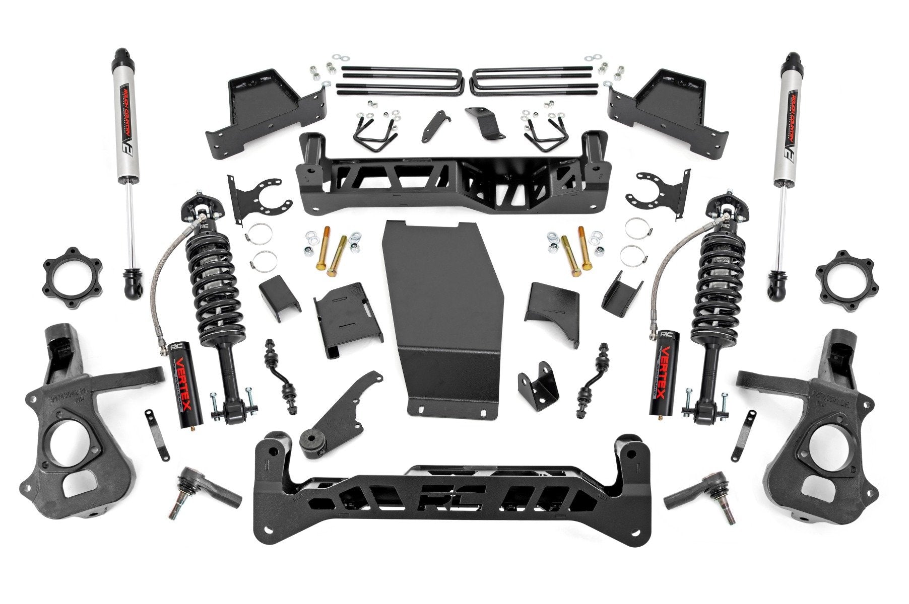 Rough Country 7 Inch Lift Kit | Cast Steel | Vertex/V2 | Chevy/GMC 1500 (14-18 & Classic)