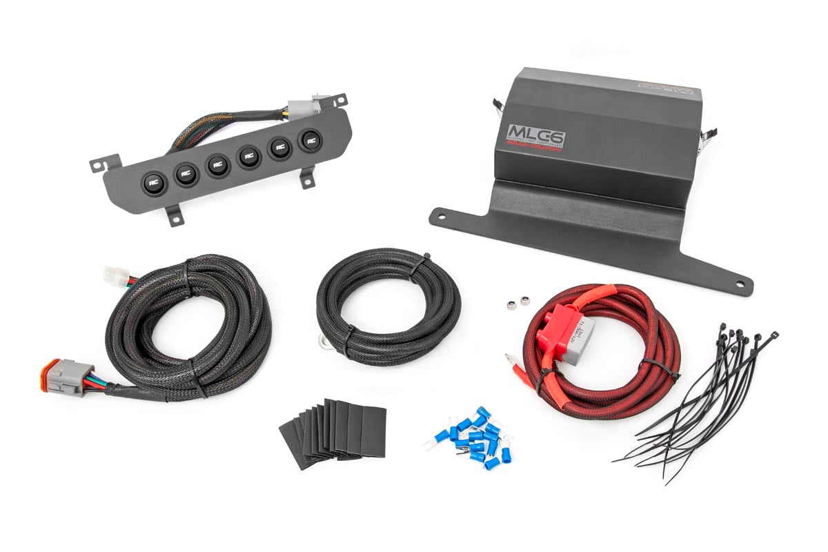 Rough Country MLC-6 | Muliple Light Controller | Lower Dash | Jeep Wrangler JL/Wrangler Unlimited (18-26)