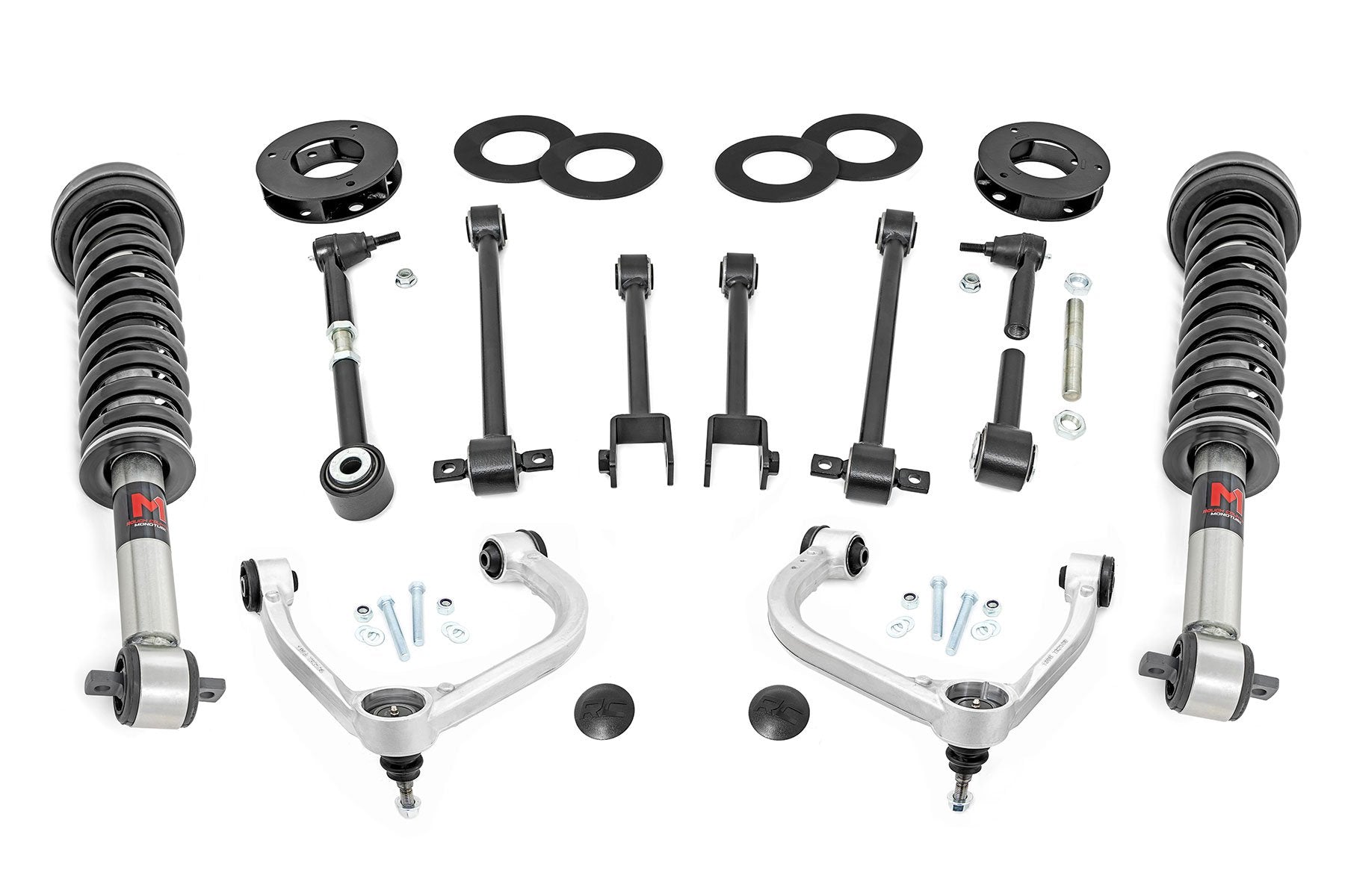 Rough Country 3 Inch Lift Kit | UCA | M1 Struts | Ford Expedition 4WD (2018-2024)