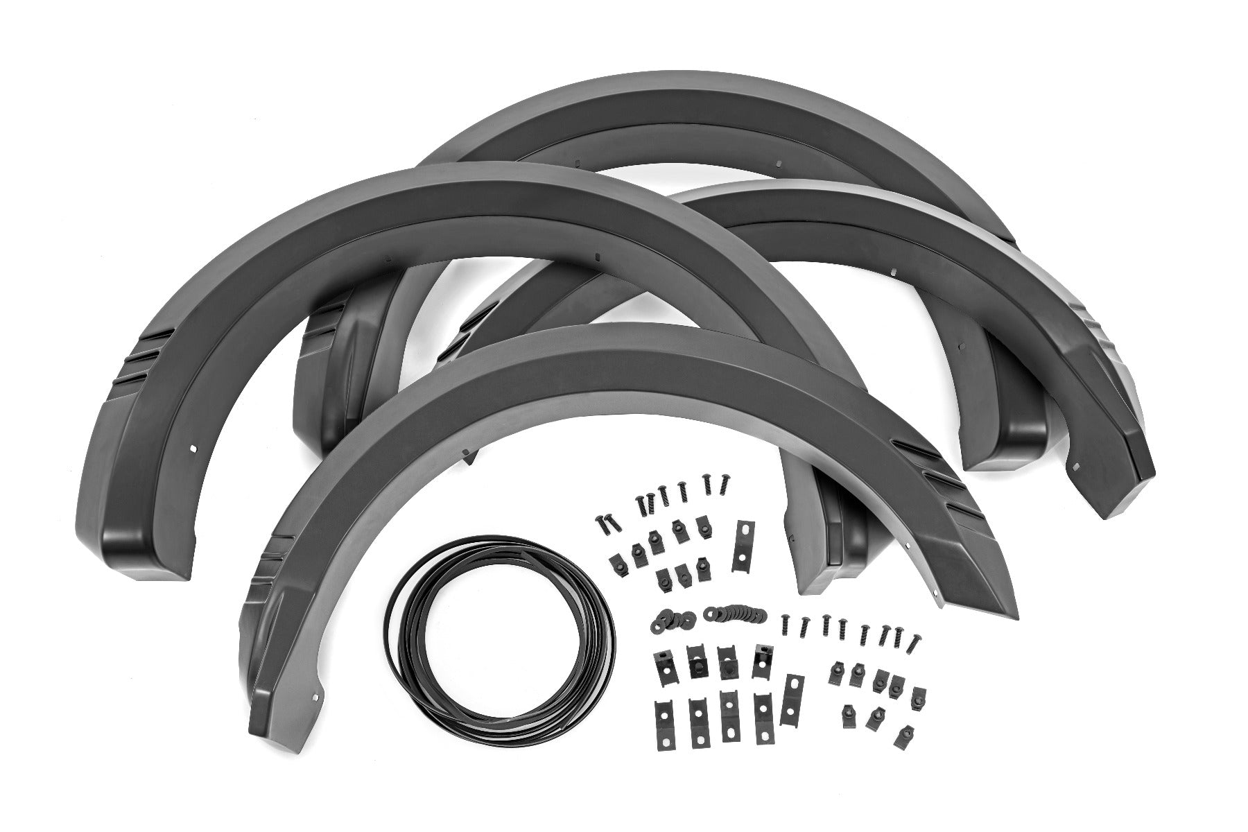 Rough Country Fender Flares | SF1 | DR Avalanche Gray | Ford F-150 2WD/4WD (2021-2025)