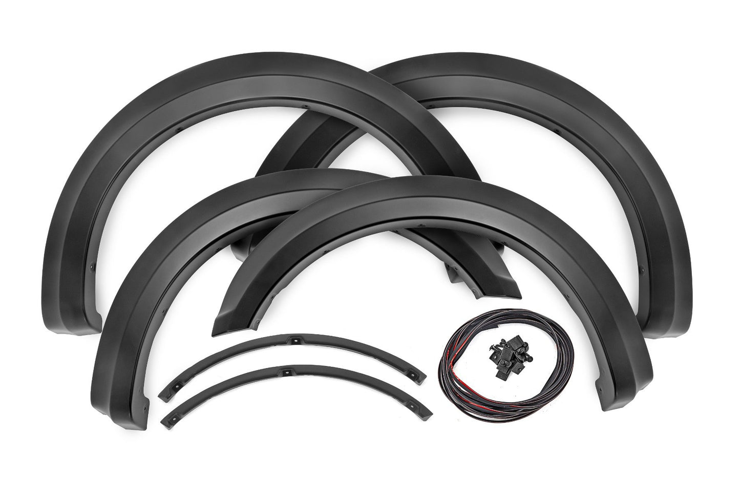Rough Country Fender Flares | Sport | UX Ingot Silver Metallic | Ford F-150 2WD/4WD (18-20)