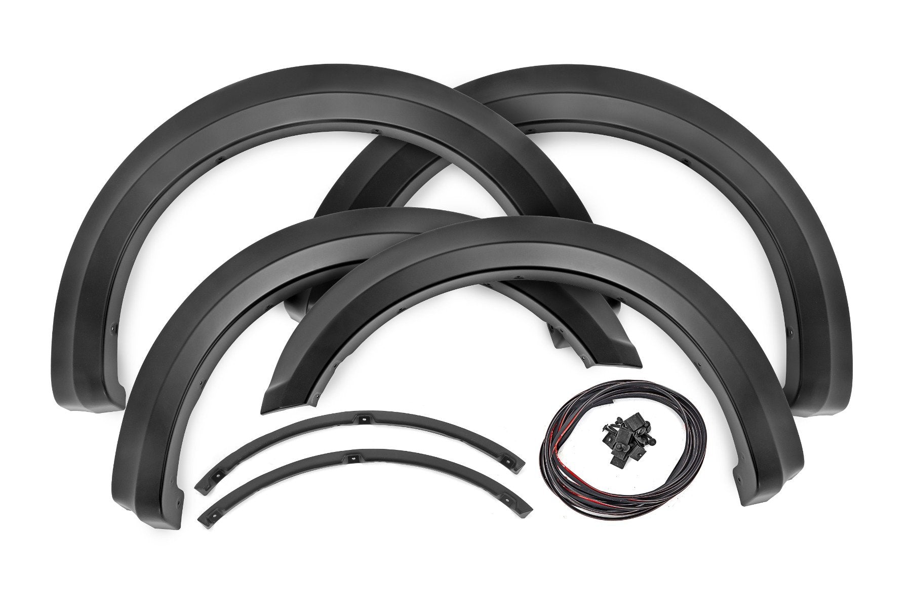 Rough Country Fender Flares | Sport | YZ Oxford White | Ford F-150 2WD/4WD (2018-2020)