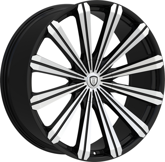 BORGHINI 18 BLACK MACHINED