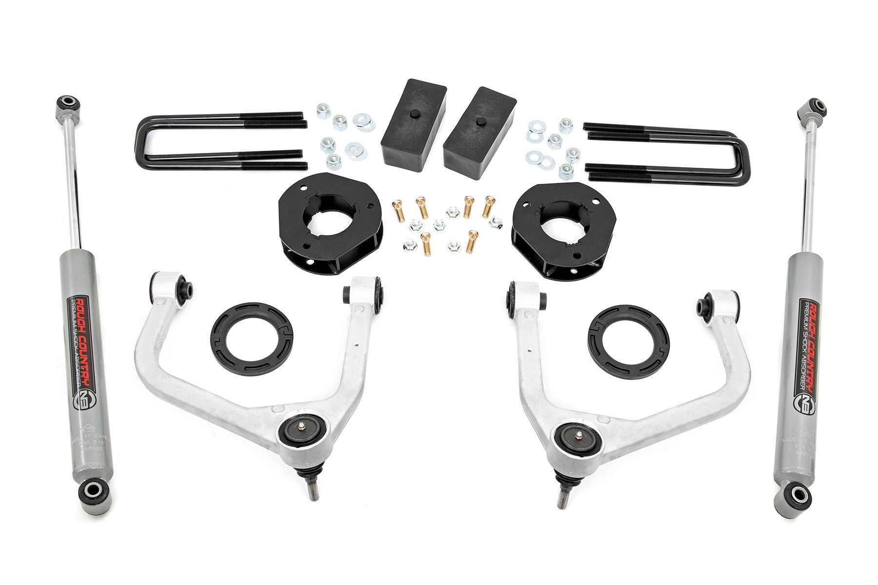 Rough Country 3.5 Inch Lift Kit | GMC Sierra 1500 2WD/4WD (2019-2025)