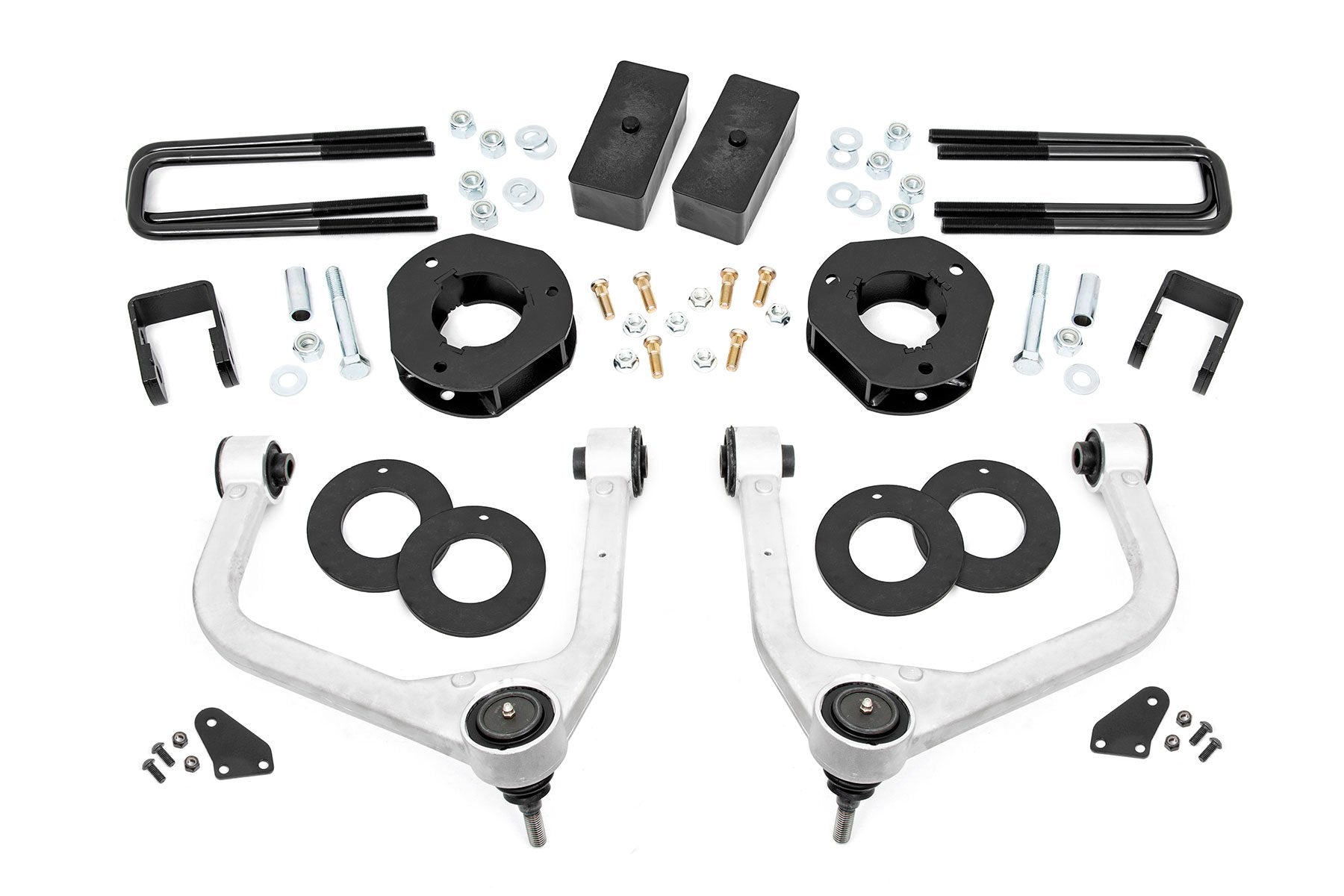 Rough Country 3.5 Inch Lift Kit | Adaptive Ride Control | Chevy/GMC Sierra 1500 (19-24)/Silverado 1500 (19-24)