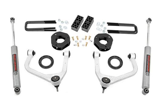 Rough Country 3.5 Inch Lift Kit | Chevy Silverado 1500 2WD/4WD (2019-2024)