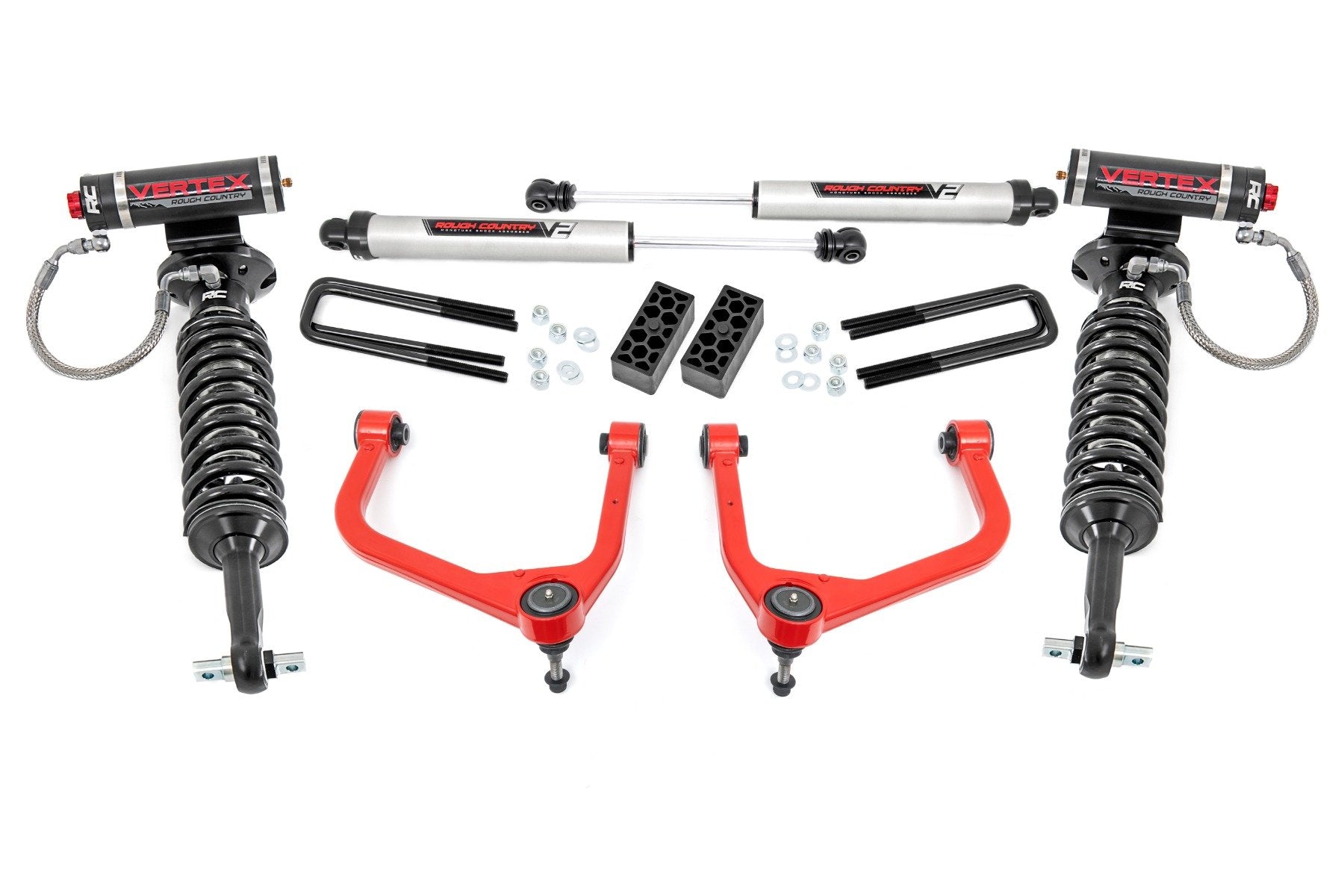 Rough Country 3.5 Inch Lift Kit | Vertex/V2 | Chevy Silverado 1500 2WD/4WD (2019-2024)