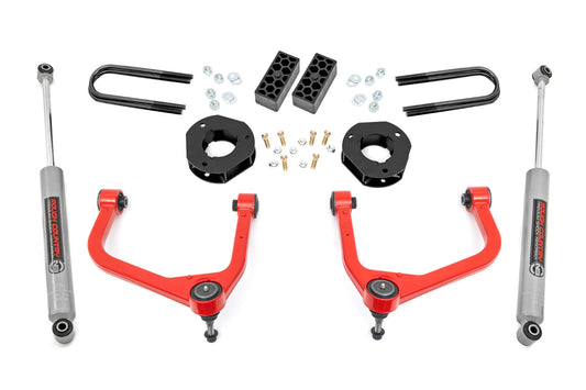 Rough Country 3.5 Inch Lift Kit | Rear Mono Leaf | Chevy Silverado 1500 2WD/4WD (2025-2026)