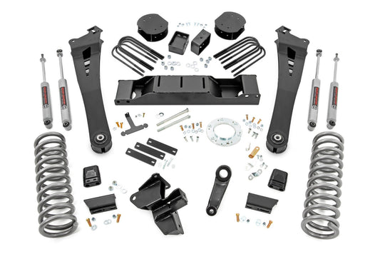 Rough Country 5 Inch Lift Kit | DRW | OE Rear Air | Ram 3500 4WD (2020-2024)